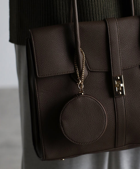 【雑誌掲載・guscio人気商品】エレガンストートバッグ 17-0994